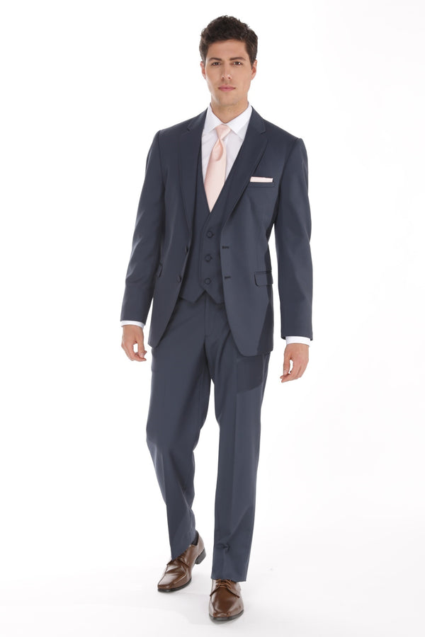 Slate Blue Allure Bartlett Tuxedo Classic Fit Suit