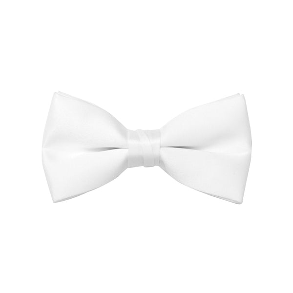 New Men's White Pre Tied Bow Tie